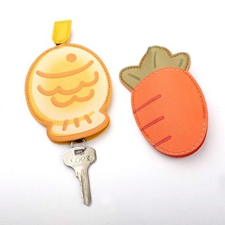 Túi đa năng NOOKSTORY da PU kéo khóa, sức chứa lớn cho chìa khóa xe máy/ô tô