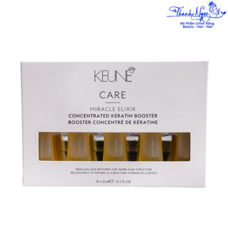 Tinh Chất Keune Care chăm sóc Tóc Chuyên Sâu Miracle Elixir Keratin Booster 15x2ml [ TN ]