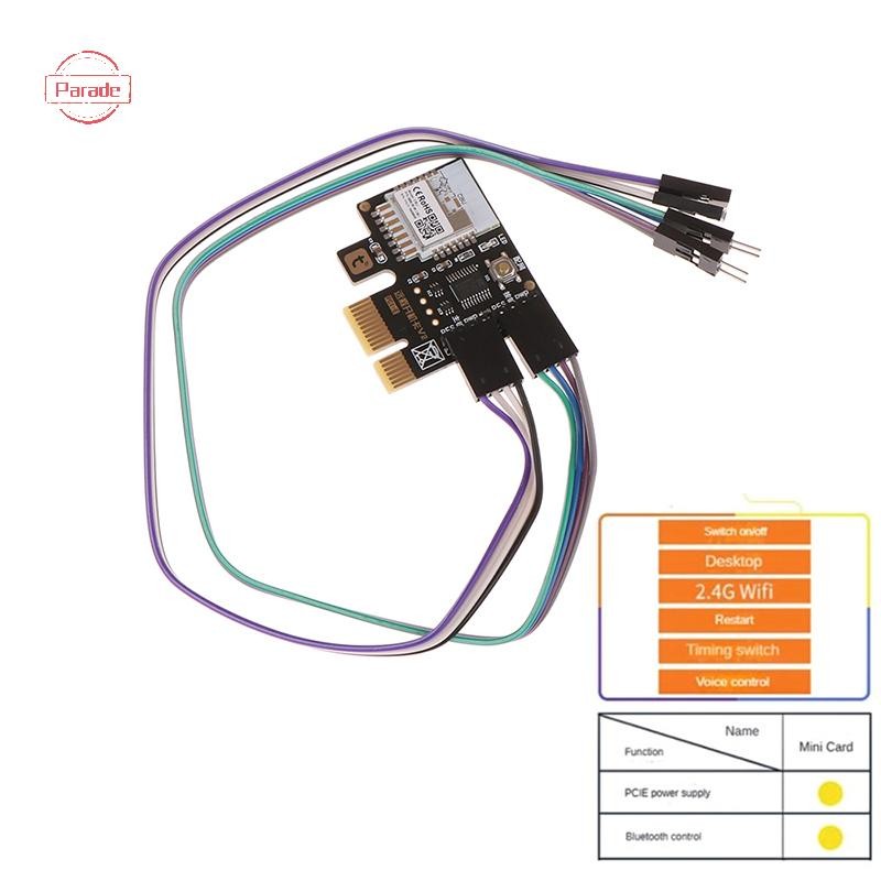 Parade A3 Tuya Wifi PC Power Desktop Máy tính Khởi động từ xa Thẻ khởi động Telecommug PICE Card VN