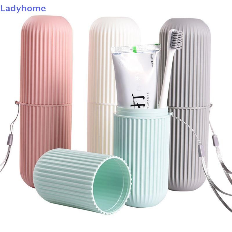 Lady Travel Bàn chải đánh răng di động Cốc đựng kem đánh răng Phòng tắm Hộp lưu trữ VN