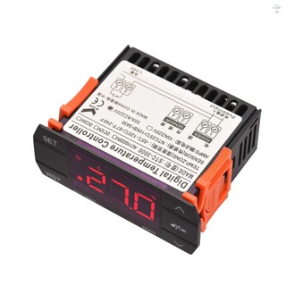Bộ điều khiển nhiệt độ kỹ thuật số 30A STC-3000 Bộ điều chỉnh nhiệt độ thông minh AC 220V Bộ điều nhiệt tủ lạnh Hỗ trợ sưởi ấm / Làm mát / Hiệu chỉnh nhiệt độ / Khởi động trễ / Cao hoặc Lo