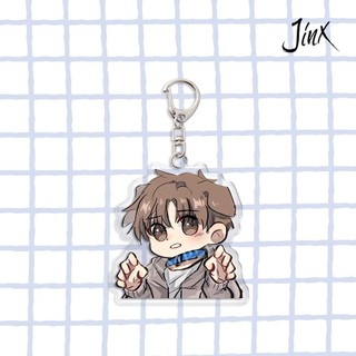 Móc khóa keyring NGƯỜI TÌNH CỦA JINX in hình manhwa BL anime chibi quà tặng dễ thương