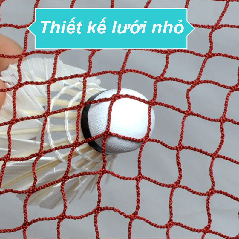 Lưới Cầu Lông Chất Lượng, Dùng Cho Tập Luyện - Thi Đấu,Lưới Đánh Cầu Lông Di Động Tiện Dụng