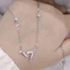 SQ SEVENTEEN Hỗ Trợ Ngoại Vi Cùng Phong Cách Vòng Tay Karat Màu Hồng Xanh Men Thiết Kế Thủ Công Thời Trang Đơn Giản Trang Sức