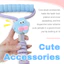 Hamshmoc Dây xích chó hoạt hình dễ thương Dây dẫn thú cưng bền chắc Chống đầy đặn Nhẹ có tay cầm mềm cho chó nhỏ vừa đi bộ ngoài trời