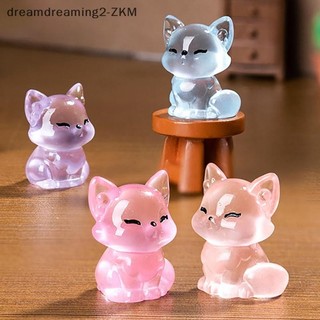 [dreamdreaming] 5 Cái Sáng Tạo Dễ Thương Dạ Quang Cáo Động Vật Trang Trí Phòng Hoạt Hình Phụ Kiện Trang Trí Bằng Nhựa Để Bàn Quà Tặng Trang Trí [zkm]