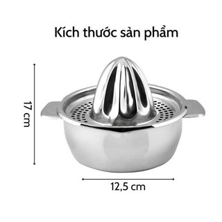 Vắt cam inox 304 bằng tay tiện lợi không gỉ dễ vệ sinh dùng cho gia đình quán nước