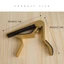 SA Universals Guitar Chỉnh Kẹp Thay Đổi Nhanh Guitar Capo Acoustics Đàn Guitar Điện Capo Nhạc Cụ Phần