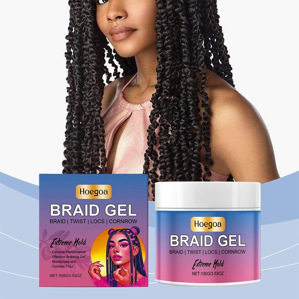 Gel Tạo Kiểu Tóc Nourishes Dưỡng Ẩm Và Duy Trì Luster Chăm Sóc Tóc Bím Tạo Kiểu Tóc B3h6