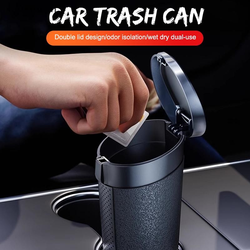 XOITU Thùng Rác Ô Tô Đa Năng Có Thể Tự Động Bụi Tổ Chức Nội Thất Ô Tô Túi Rác Hộp Bảo Quản Thùng Rác Xe VN