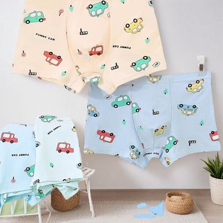 2025 Doremon Bé Trai Cotton Boxer Quần Short Với Họa Tiết Khủng Long Vui Nhộn Đồ Lót Thoải Mái Cho Trẻ Tập Đi Và Trẻ Em