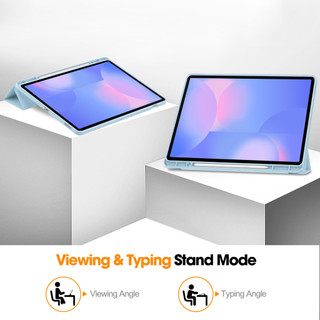 Ốp Lưng Silicon Cho Samsung Galaxy Tab S10 Lite 10.9 "2025 SM-X400 X406B S10 FE Plus S9 S8 S7 FE A8 S6 Lite Da Chống Sốc Bảo Vệ Có Khe Cắm Bút