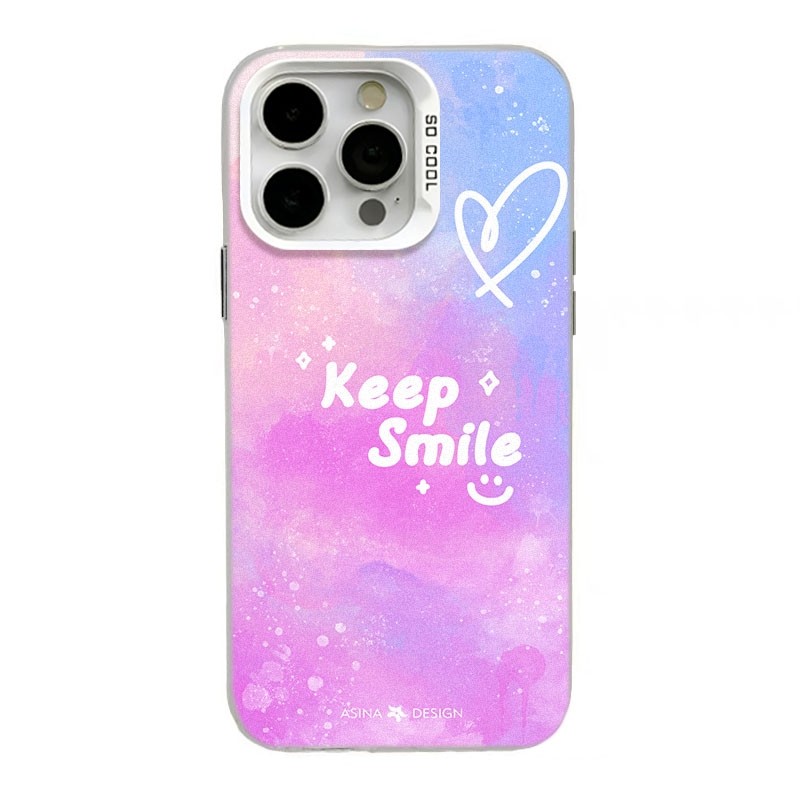 Ốp lưng iPhone công nghệ IMD họa tiết tranh màu nước - Tương thích iPhone 16/15/14/13/12/11 Pro Max/XR/XS Max