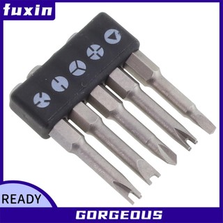 [Fuxin] Bộ 5 tuốc nơ vít hình đặc biệt U Y Shape Triangle 50mm tuốc nơ vít