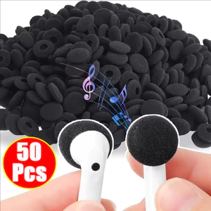 Miếng đệm tai thay thế Miếng bọt biển Tai nghe Bluetooth Vỏ bọc tai nghe chống bụi / Tai nghe siêu mỏng 18mm Vỏ bảo vệ bằng bọt
