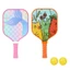 NEWIDEA Pickleball Paddle Set, Phim hoạt hình với 2 Pickleball Đồ chơi mái chèo Pickleball, Bán chạy Mèo nàng tiên cá Nhẹ lõi tổ ong cho trẻ em Đồ chơi mái chèo thể thao Quà tặng