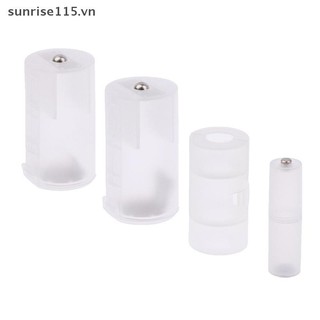 Srvn 1 Cái AAA sang AA / AA sang C / D Bộ chuyển đổi kết hợp Hộp lưu trữ Bộ chuyển đổi .