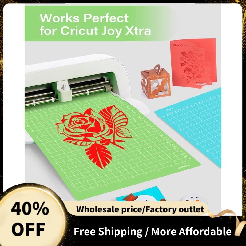 6 Chiếc Thảm Cắt Cho Cricut Joy Xtra 12x8.5in Dính Có Thể Tái Sử Dụng Thủ Công Cắt Thảm Dính Phụ Kiện Thay Thế