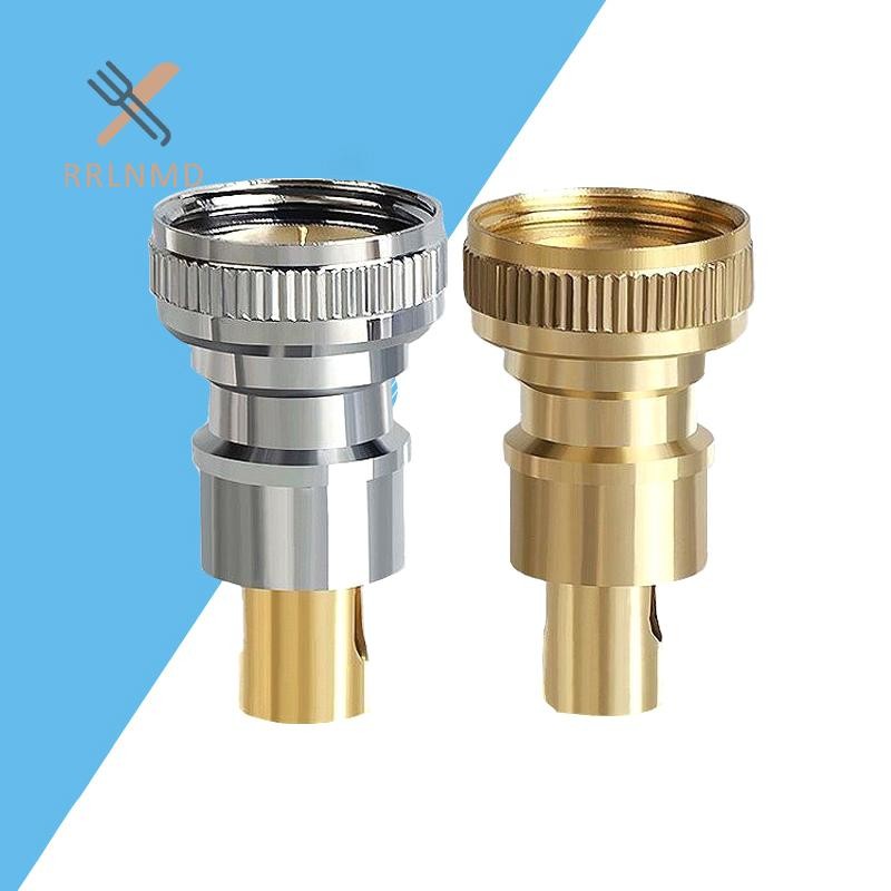 Rrlnmd Vòi Máy Giặt Van Chặn Nước Chống Rơi 1 / 2 "Giao Diện Adapter Vòi Phun Nước Kết Nối Ống Nước MỚI