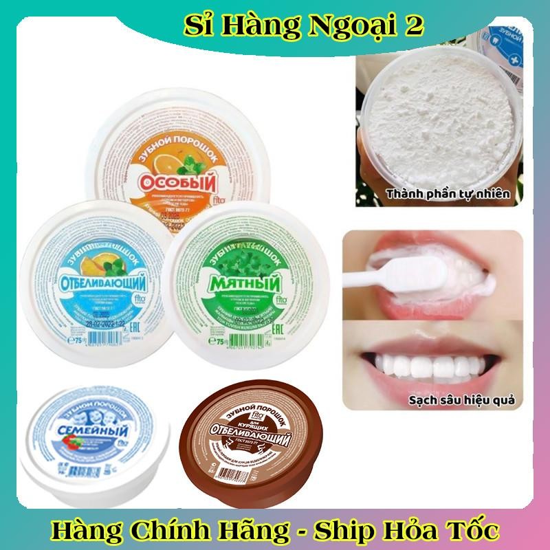 [DATE MỚI] Bột làm trắng răng Fito Cosmetics 75g của Nga
