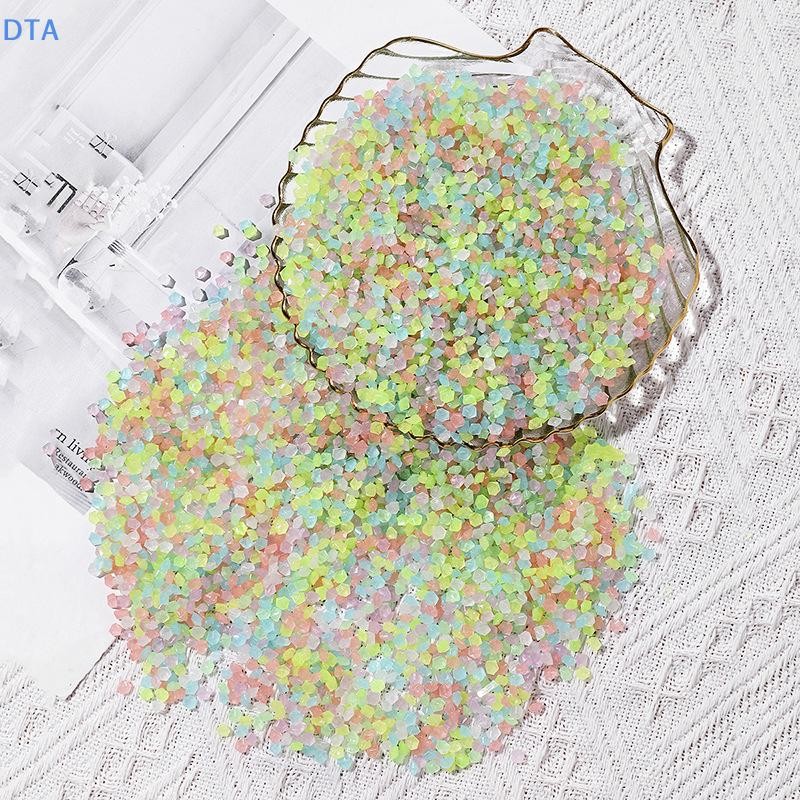 Dta 1000 Chiếc 3-5 Mm Dạ Quang Cát Phát Sáng Trong Bóng Tối Sỏi Đá Nhà Sân Vườn Sân Ngoài Trời Con Đường Bãi Cỏ Trang Trí Cá Trang Trí PO