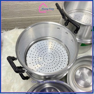 [CHÍNH HÃNG] CHÕ HẤP ĐỒ XÔI NHÔM TRƯỜNG THÀNH SIZE 20, 22, 24 cm chõ hấp xôi cho gia đình nhỏ - Phương Trang
