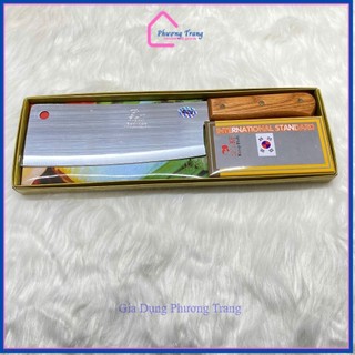 Combo 3 Dao Chặt King Fish Hàn Quốc Dùng Để Chặt Xương, Thịt, Cá, Chế Biến Món Ăn - Phương Trang