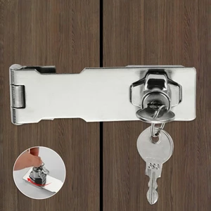 Ổ Khóa Cửa Tủ Không Cần Đục Lỗ Kèm Chìa Tiện Dụng Cho Văn Phòng / Tủ Chén