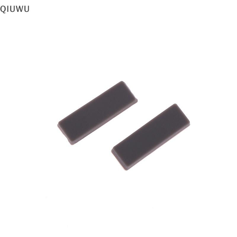 Qiuwu 2 Miếng đệm chân bảo vệ cao su chống va chạm cho Dell Latitude 7400 7300 A Shell Foot Pad đáy cao su.