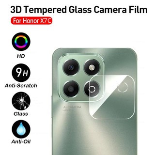 Honor X8C 2025 3D Ống Kính Máy Ảnh Bảo Vệ Màn Hình Cho Honor X8C X7C X6B X 6B X7 C HonorX7C 4G Trong Suốt Kính Cường Lực Ống Kính Phim Full Cover Mặt Sau Camera Phim