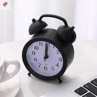 ALIK 1PC Trang Trí Nhà Cửa Đồng Hồ Báo Thức Nhỏ Sáng Tạo Tròn Đồng Hồ Báo Thức Di Động Để Bàn Đồ Trang Trí VN