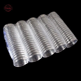 Diễu Hành 10 Chiếc 40 Mm Áp Dụng Trong Suốt Tròn Trường Hợp Đồng Xu Bảo Quản Viên Đựng Nhựa Tròn VN