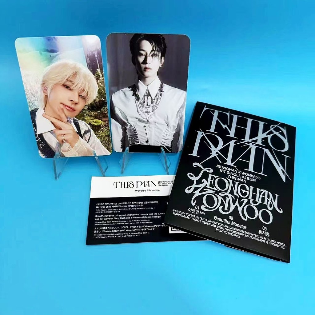 Seventeen Jeonghan X Wonwoo This Man 1st Single Album Wvs Ver ((Mã QR đã hết hạn))
