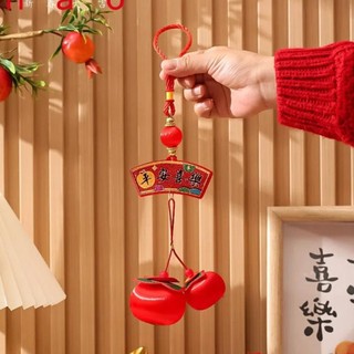 Mặt dây đèn lồng năm ASDFGER, Đồ trang trí năm âm lịch 2025 Đồ trang trí treo may mắn, Trang trí phong cách Trung Quốc với tua rua Đèn lồng lễ hội mùa xuân