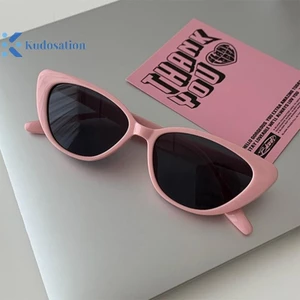 Kudosation Tam Giác - Kính Mát Mắt Nữ Hồng-Eye Kính Mát Cô Gái Nóng Kính Đi Biển Du Lịch Ngoài Trời Cắm Trại