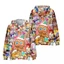 Shadow Milk Cookie hoạt hình Áo Hoodie Anime Áo Unisex Dài Tay Top