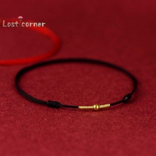 Lostcorner Thời Trang Handmade Vòng Tay Dây Đỏ Vòng Tay May Mắn Nam Nữ Người Yêu Bạn Thân Nhất Vòng Tay May Mắn Vòng Chân Kích Thước Điều Chỉnh Mới
