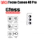 Kính cường lực 3 trong 1 Tecno Camon 40 Pro cho Tecno Camon 40 Pro 5G Camon 40 Tấm bảo vệ màn hình Ống kính máy ảnh Kính cường lực Full Cover