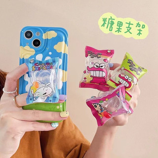 Dễ Thương 3d Snack Gấu Tròn Chắc Chắn Mặt Sau Dán Màu Trơn Griptok Giá Đỡ Điện Thoại P4
