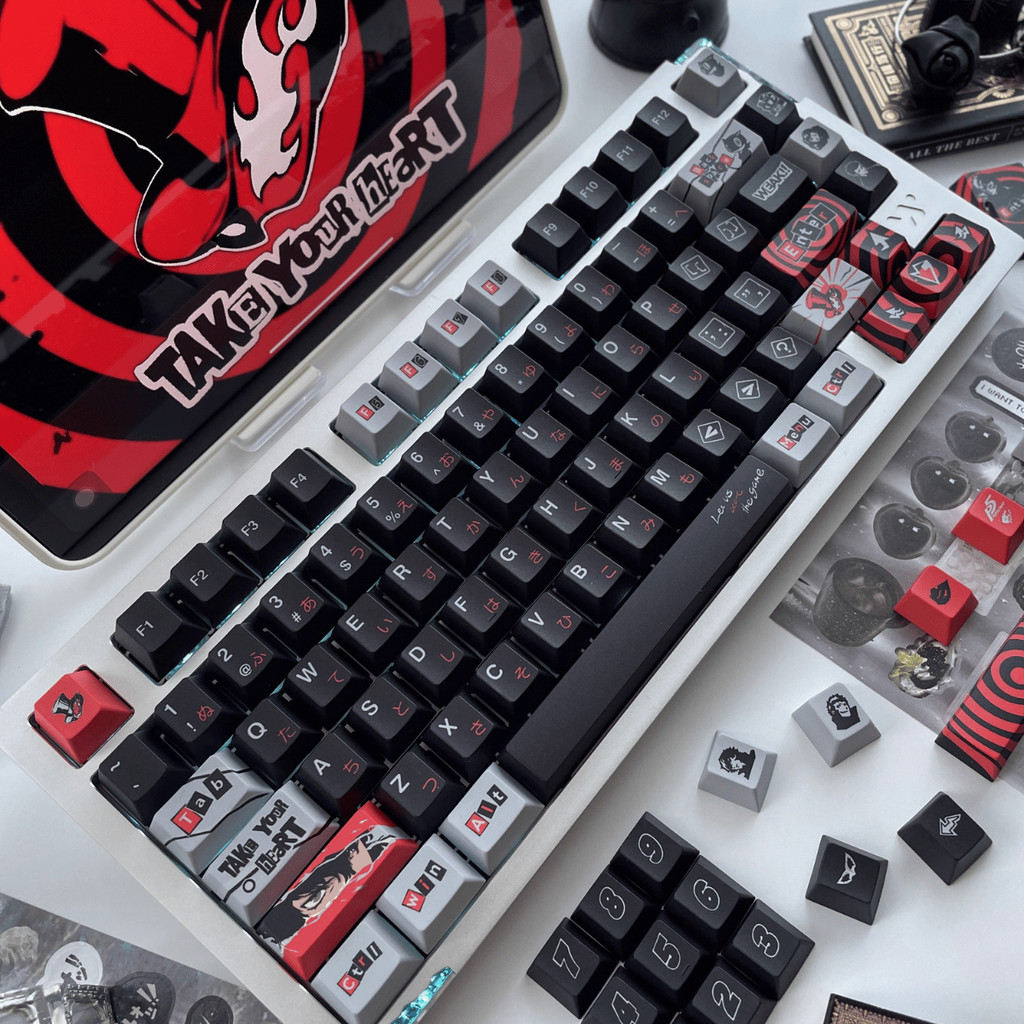 Keycap Game Persona 5 Royal, Cherry Profile, 142 Nút, In Dye-sub Siêu Bền, PBT Dày Cao Cấp, Giá Rẻ | BigBuy360 - bigbuy360.vn