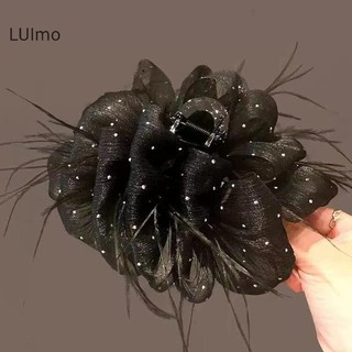 Luimo Thời Trang Gypsophila Kẹp Tóc Kẹp Pháp Tính Khí Móng Vuốt Kẹp Phụ Kiện Tóc SBS