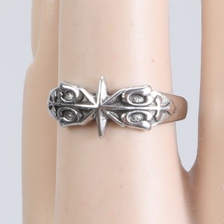 Nhẫn Ngôi Sao Sáu Mặt_handmade Mạ Bạc, Phong Cách Thời Trang Cho Mỗi Ngày