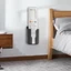 Giá đỡ điều khiển từ xa NORDICLIFE, Hộp lưu trữ cần thiết không đục lỗ đa năng, Kệ treo tường dính TV điều hòa không khí