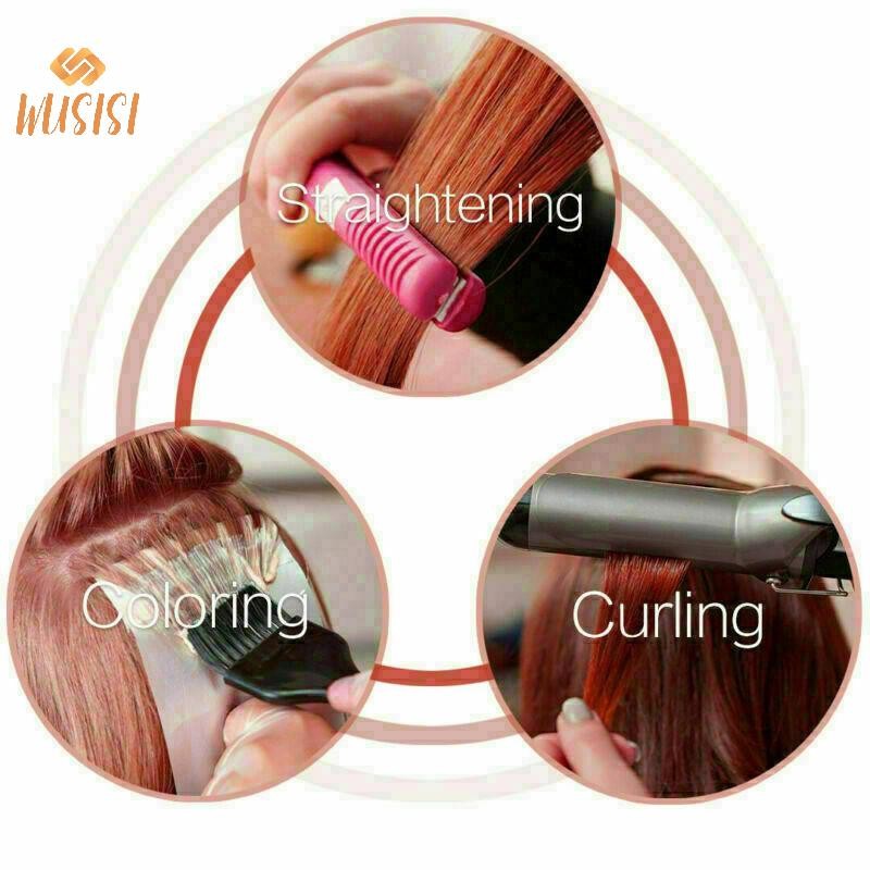 [WUSISI] Ma-nơ-canh Tóc Con Người Thực Hành Kiểu Tóc Búp Bê Làm Tóc MỚI