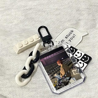 [Móc khóa acrylic] Mặt dây chuyền ba lô Li hai mặt Friend Xi, quà tặng sáng tạo, mặt dây chuyền ENHYPEN, thiết bị ngoại vi trong suốt LQNG
