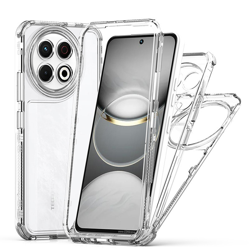 Dành Cho Tecno Spark 30 Pro 30C 10 10C 20C 20 Pro + KL7 KL6 kl5 kl5n KI5q KJ5 KJ6 KJ7 KI5k KI5m BG7n BG7 Sang Trọng Hybrid Acrylic Trong Suốt Ốp Lưng