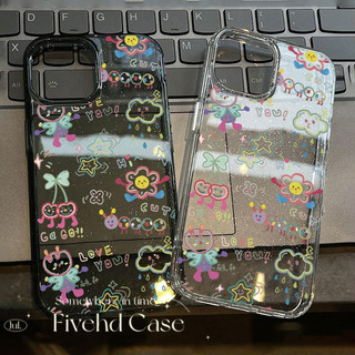 Ins Hàn Quốc Phim Hoạt Hình Ngôi Sao Dễ Thương Hoa Bling Vỏ Cho iPhone 11 16 16E 15 14 13 12 Pro Xs Max XR X 7 8 Plus SE Vỏ Điện Thoại TPU Mềm Bảo Vệ Nhật Bản Lấp Lánh Trường Hợp HD Trong Suốt