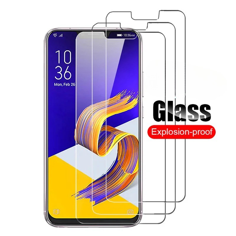 Kính bảo vệ màn hình 9H cho ASUS Zenfone 12 11 10 9 8 7 6 5z 5Q 5 Ultra Flip A601CG ZS620KL ZE620KL Selfie ZS590KS ZS6772KS Phim kính cường lực HD chống trầy xước