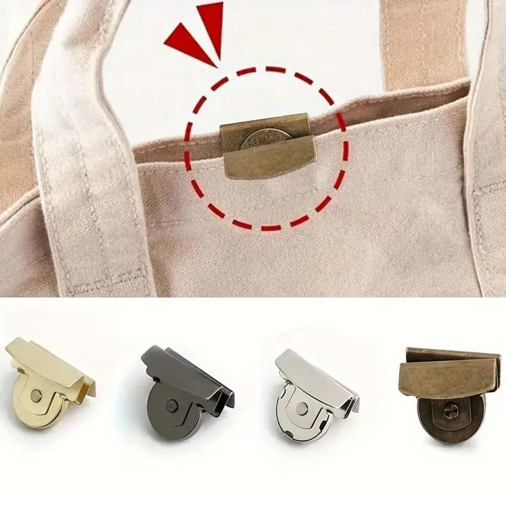 HOBBYIN Phụ kiện khóa túi HOBBYIN 5 cặp, Nút không may tự may 14 / 18mm, Ví đựng túi xách Ví thủ công DIY Khóa ẩn Chốt nút cho túi quần áo Giày