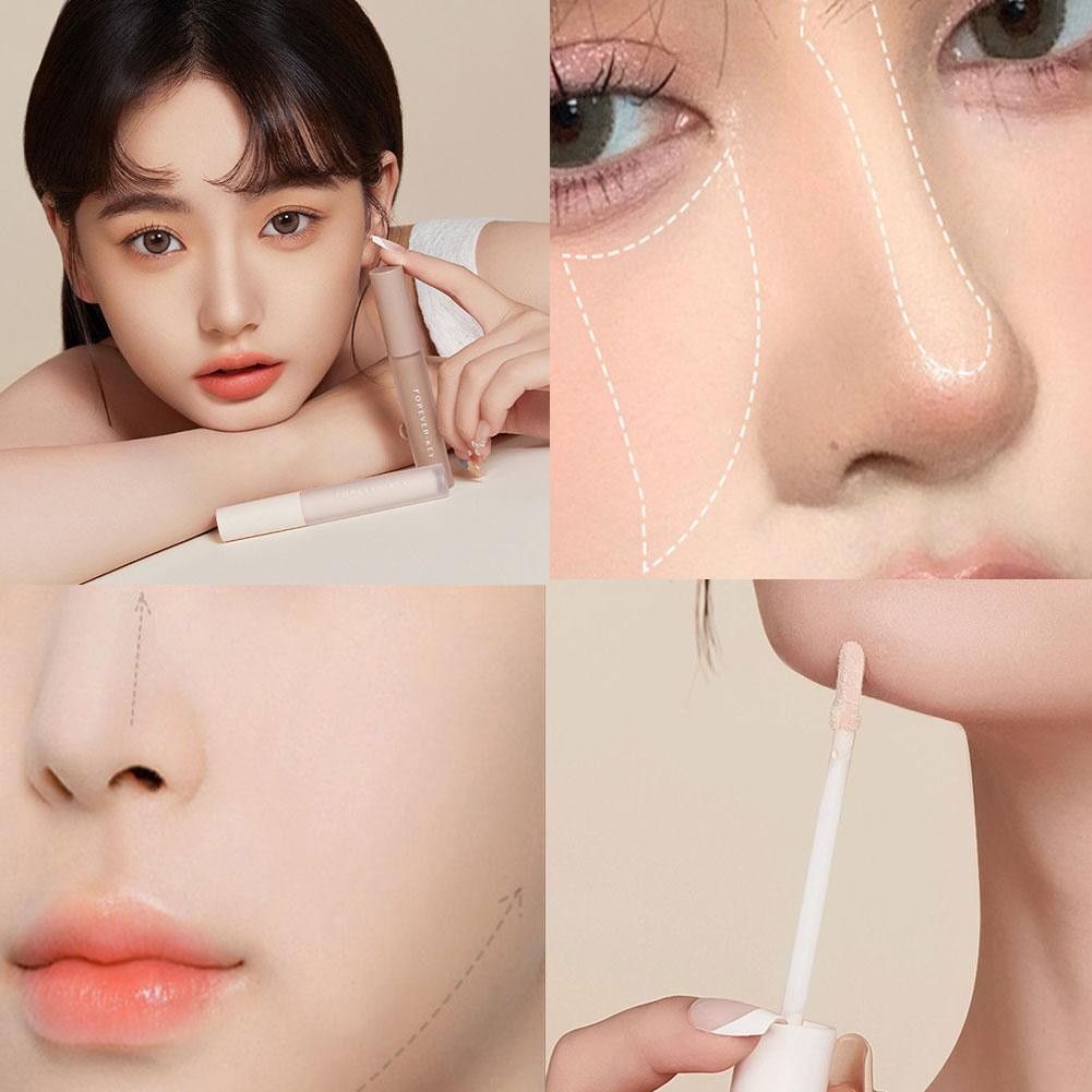 Learnever Foreverkey Highlighter Foreverkey Liquid Toner Nose Face Shadow I3t8